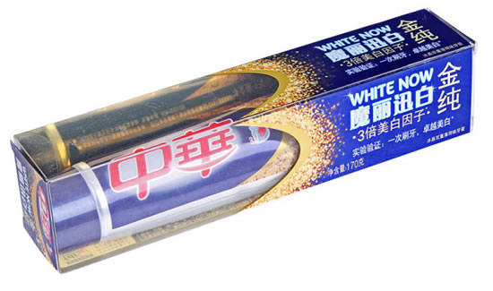 中华冰晶双重薄荷味牙膏170g