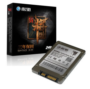影驰战将系列SSD