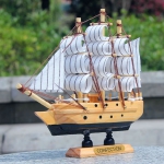 14厘米木船模型摆件 天猫价格9.5包邮