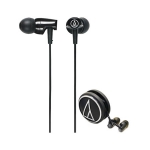 铁三角（Audio-technica）ATH-CLR100 入耳式耳机 黑色 京东商城价格89包邮