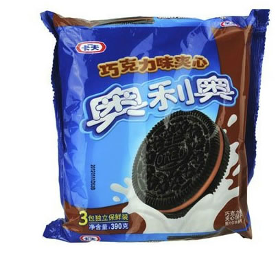奥利奥巧克力夹心饼干390g
