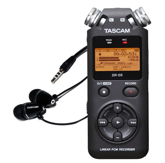 TASCAM  DR-05手持录音机