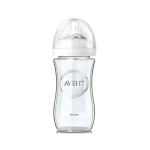 新安怡（Avent ） SCF673 宽口径自然原生玻璃奶瓶 8oz/240毫升 苏宁易购价格84包邮（109-25）