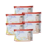 贝亲（Pigeon）PL192 婴儿手口湿巾70片*6包 京东商城价格68.8包邮