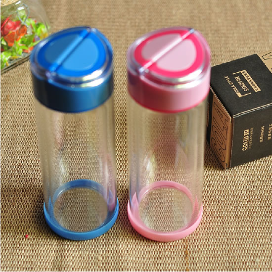 可拉手提四叶草玻璃杯