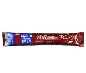 麦斯威尔三合一特浓咖啡