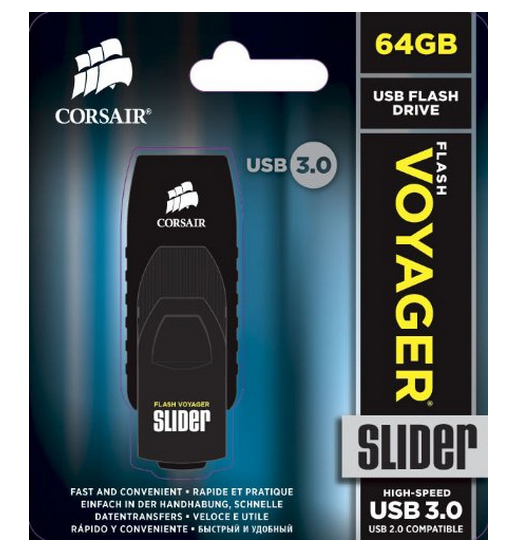 海盗船 CMFSL3-64G 滑雪者USB3.0 64G U盘