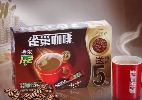 雀巢1+2特浓咖啡