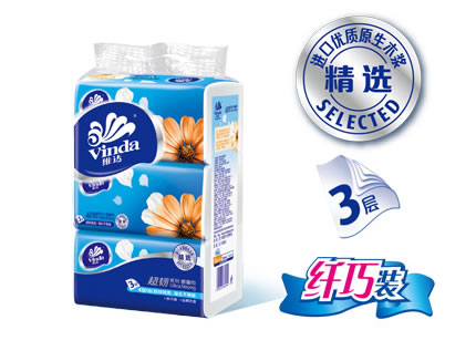 维达超韧系列抽纸