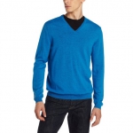 Calvin Klein 男士V领羊毛衫 美国Amazon价格23.85美元 海淘到手约200RMB