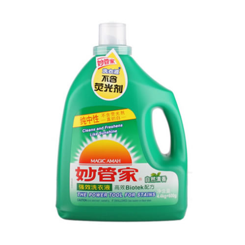 妙管家自然清新型强效洗衣液