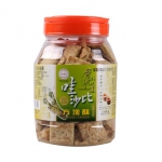 好乔牌 芥末味方块酥500g*1桶 京东价格9.9元