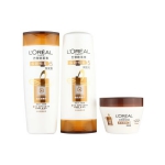 LOREAL欧莱雅多效修复洗护套装 （洗发露400ml+润发乳400ml+发膜250ml） 京东商城价格69包邮