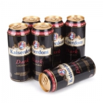 黑牛奶：凯撒 黑啤酒500ml*6听 京东价格49.9元