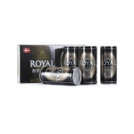 丹麦Royal皇家黑啤酒礼盒1L*4桶  京东商城价格79包邮