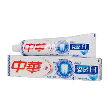 中华瓷感白冬青薄荷味牙膏