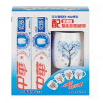 中华 瓷感白冬青薄荷味牙膏140g*2支+陶瓷杯  亚马逊中国价格17.4