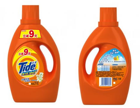汰渍全效360度洗衣液2kg 