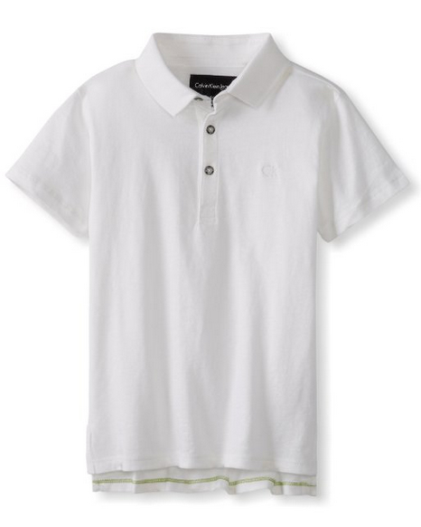 Calvin Klein男童Polo衫