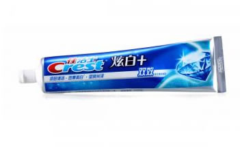 佳洁士炫白双效牙膏120g*4支
