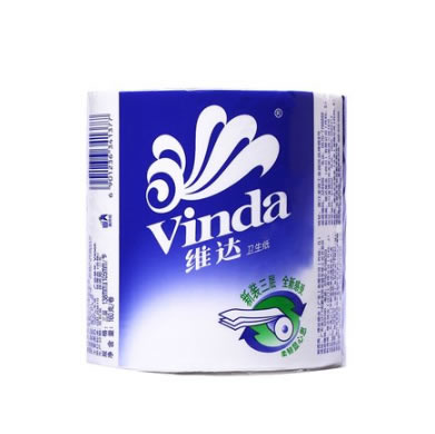 维达 蓝色经典系列3层卷筒卫生纸