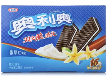 奥利奥双心脆威化464g