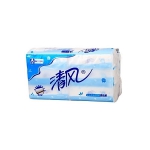 清风单层抽取式卫生纸 100抽*6包 健一网价格7.9包邮（买2送一）