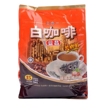益昌 三合一榛果味白咖啡