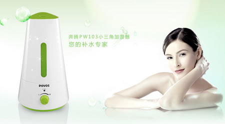 奔腾 PW119小三角净化型超声波加湿器