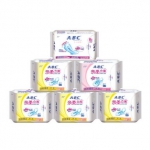 ABC 立围日夜防侧漏卫生巾组合43片  京东商城价格39.5