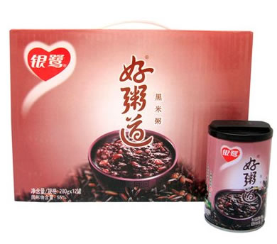 银鹭好粥道黑米粥 