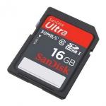 闪迪 Ultra Class10 16G SDHC存储卡  苏宁易购价格49.9包邮