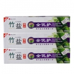 LG竹盐精品全优护原味牙膏170g（3支装） 京东24元