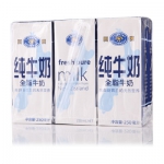 华北&华东：田园 全脂牛奶250ml *6盒 一号店价格15.9元