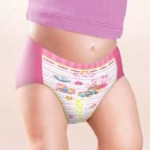 好奇 金装女宝宝成长裤 M24片  亚马逊中国价格40