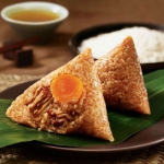 五芳斋 蛋黄鲜肉粽140g*2 苏宁价格1元（13.8-12.8）