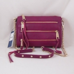Rebecca Minkoff  真皮拉链斜跨小包 美国Amazon价格136.5美元 海淘到手约901RMB