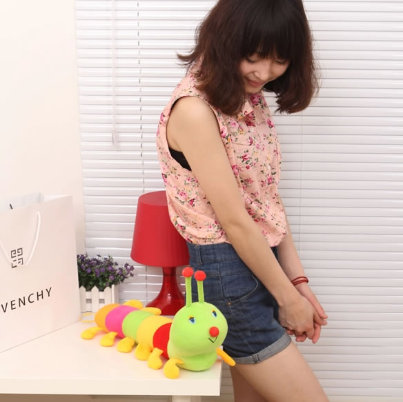 布玛七彩毛毛虫玩具