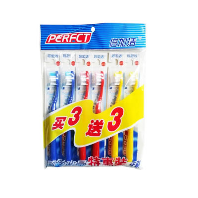 倍加洁 F848-6六支装牙刷