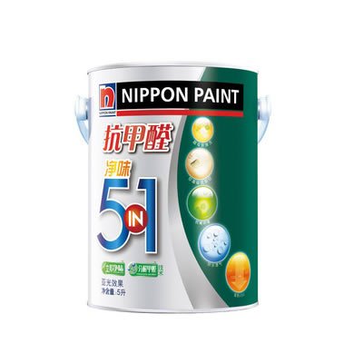 立邦漆 抗甲醛净味五合一内墙乳胶漆套装