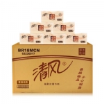 清风 抽取式面纸2层*200抽*24包/箱 京东价格100包邮(200-100且满三免一)