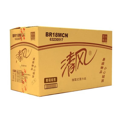 清风 抽取式面纸