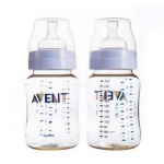 新安怡 宽口径PES奶瓶 260ml*2只  苏宁团购价格99包邮