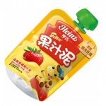 亨氏 乐维滋苹果草莓果汁泥 120g*24袋  亚马逊中国价格57.6包邮