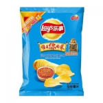 乐事 意大利香浓红烩味薯片75g 京东价格2.9元