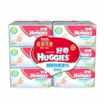 好奇 超厚倍柔湿巾 清爽型 80抽*6包装   京东商城价格59.9包邮