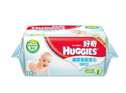 好奇超厚倍柔湿巾
