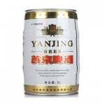 再降：燕京啤酒 11度5L桶装啤酒 京东价格79包邮