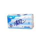 清风 单层抽取式卫生纸 100抽*6包 健一网7.9包邮（买二送一）