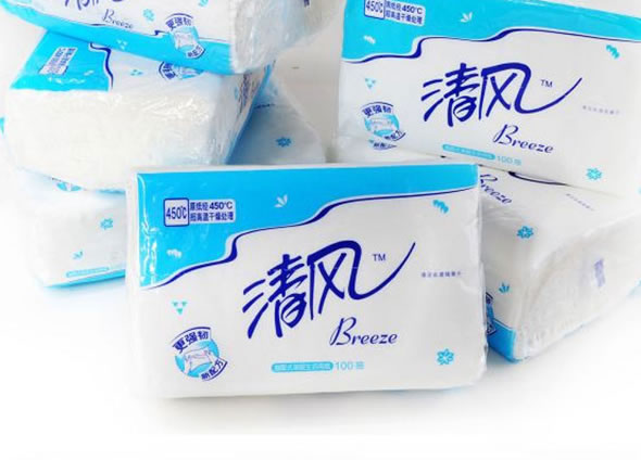 清风抽取式卫生纸